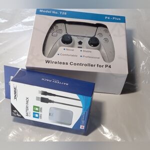 Controller & back up battery for Playstation 4 & up